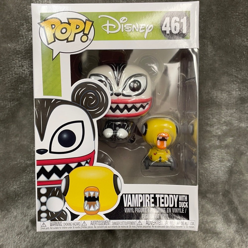 Funko POP Disney 461 The Nightmare Before Christmas Vampire Teddy with D…